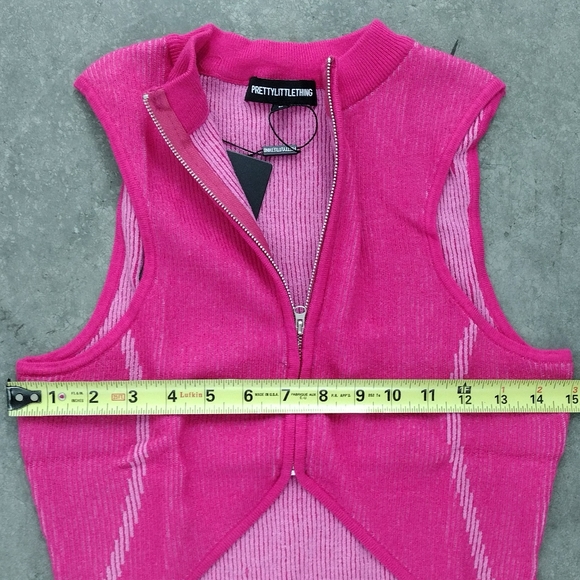 3 Piece Set Pink Top + Sleeves & Leggings - Picture 7 of 16